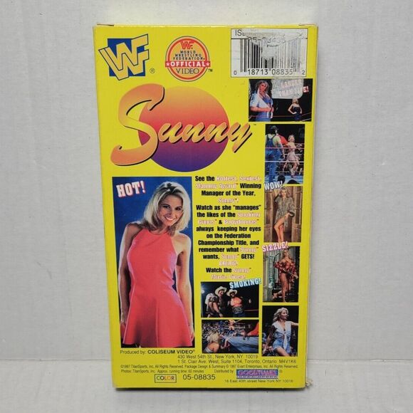 WWF What Sunny Wants, Sunny Gets! VHS 1997 Coliseum Video Wrestling Movie Film - Picture 3 of 3